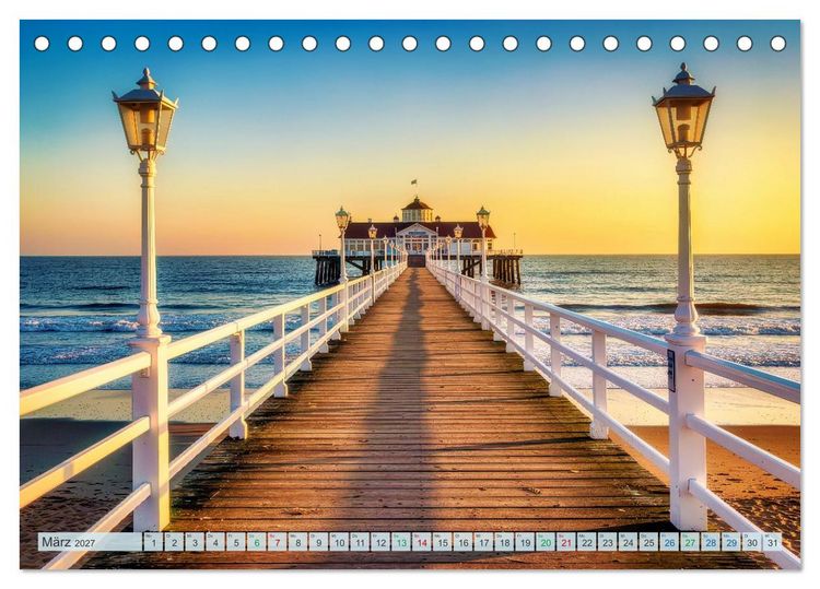 Produktbild: Ostsee Momente (Tischkalender 2027 DIN A5 quer), CALVENDO Monatskalender