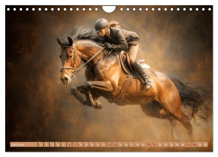 Produktbild: Wild im Herz, weich in der Hand (Wandkalender 2026 DIN A4 quer), CALVENDO Monatskalender