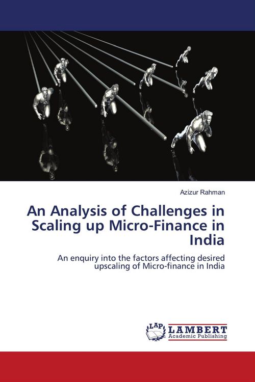 Produktbild: An Analysis of Challenges in Scaling up Micro-Finance in India