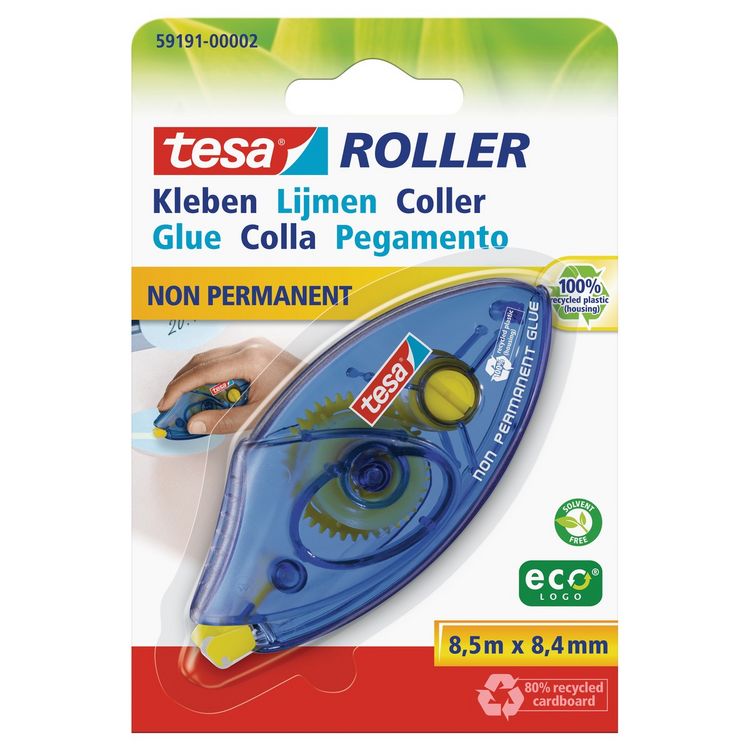 Produktbild: tesa Kleberroller abl&ouml;sbar Einweg 8,4mmx8,5m