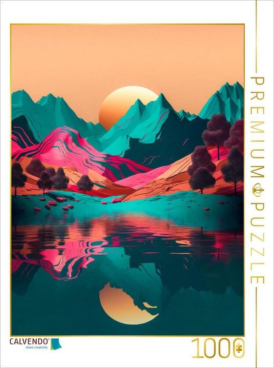 Produktbild: CALVENDO Puzzle Minimalistisches Paradies | 1000 Teile Lege-Gr&ouml;&szlig;e 64x48cm Foto-Puzzle f&uuml;r gl&uuml;ckliche Stunden