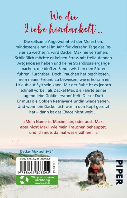 Produktbild: Pfotengl&uuml;ck &ndash; Dackel Max sucht seine gro&szlig;e Liebe