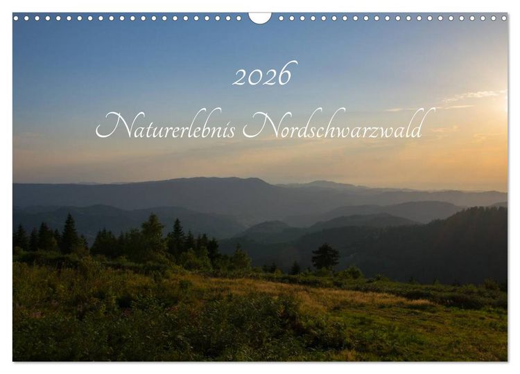 Produktbild: Naturerlebnis Nordschwarzwald (Wandkalender 2026 DIN A3 quer), CALVENDO Monatskalender