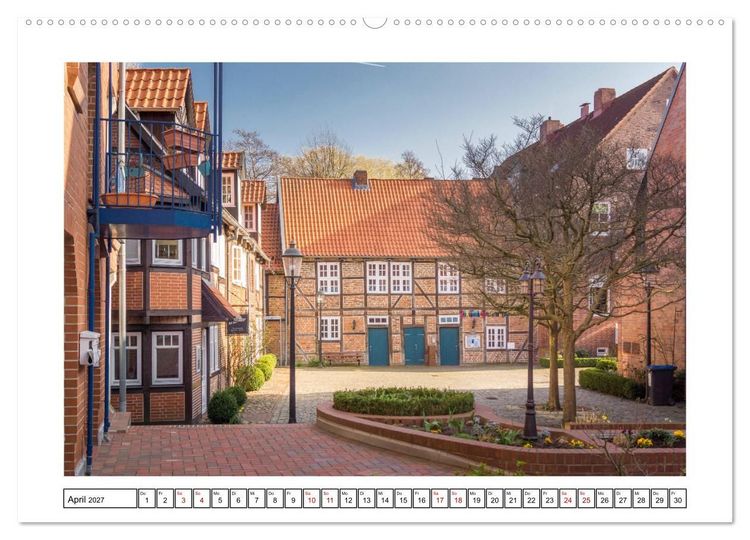 Produktbild: Buxtehuder Portr&auml;ts (Wandkalender 2027 DIN A2 quer), CALVENDO Monatskalender
