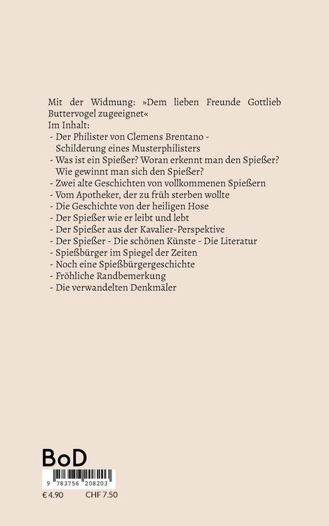 Produktbild: Der vollkommene Spie&szlig;b&uuml;rger
