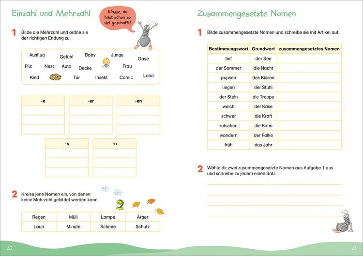 Produktbild: Fit f&uuml;r Deutsch 3. Klasse. Mein &Uuml;bungsheft