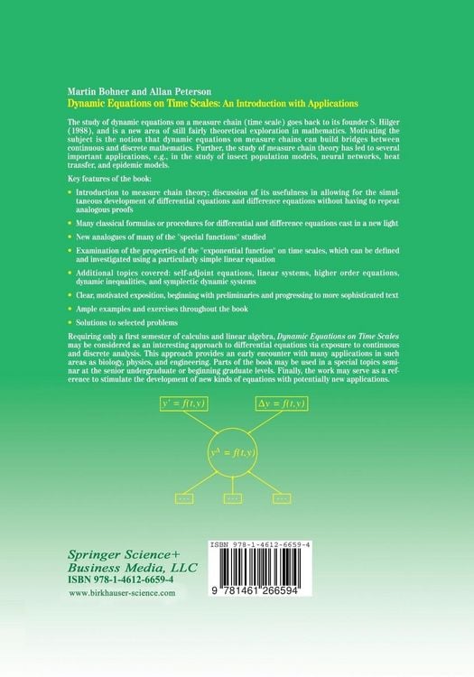 Produktbild: Dynamic Equations on Time Scales