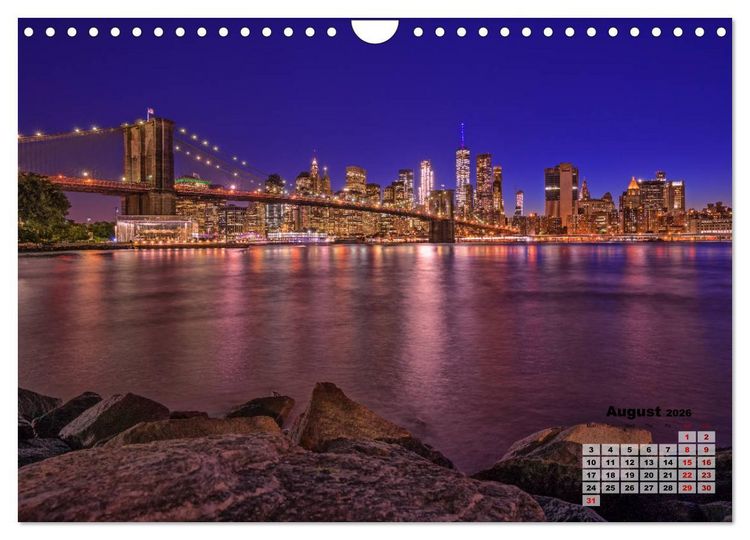 Produktbild: The Fascination of Bridges (Wall Calendar 2026 DIN A4 landscape), CALVENDO 12 Month Wall Calendar