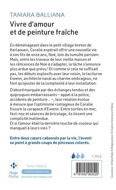 Produktbild: Vivre d'amour et de peinture fra&icirc;che