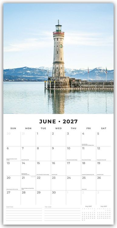 Produktbild: Lighthouses &ndash; Leuchtt&uuml;rme 2027 &ndash; 16-Monatskalender