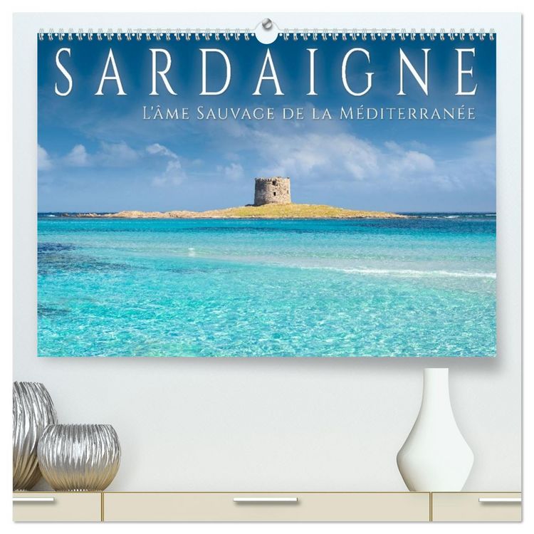 Produktbild: Sardaigne - L'&acirc;me sauvage de la M&eacute;diterran&eacute;e (Calendrier mural 2026 DIN A2 vertical) calendrier de bureau