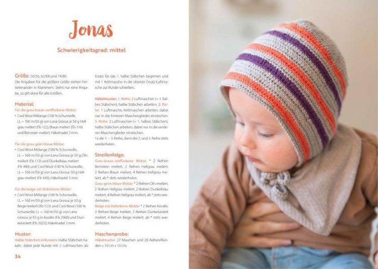 Produktbild: Niedliche Bonnets und Zwergenm&uuml;tzen h&auml;keln