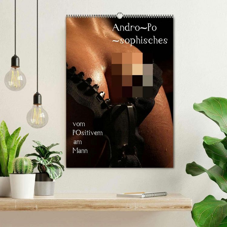 Produktbild: Andro~Po~sophisches (Wandkalender 2026 DIN A2 hoch), CALVENDO Monatskalender