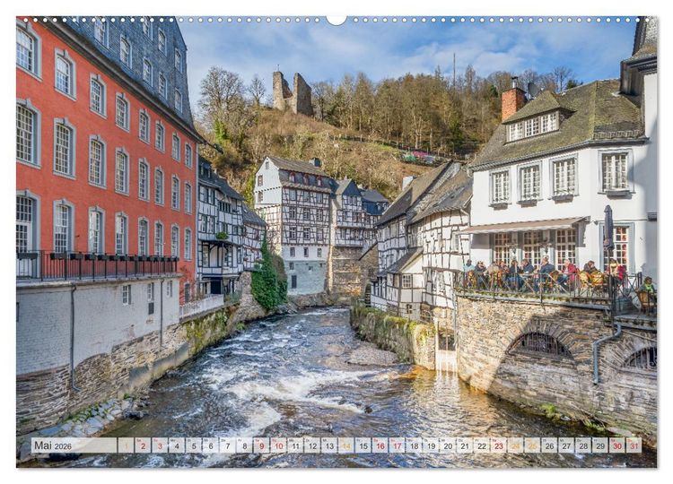 Produktbild: Monschau Impressionen (hochwertiger Premium Wandkalender 2026 DIN A2 quer), Kunstdruck in Hochglanz