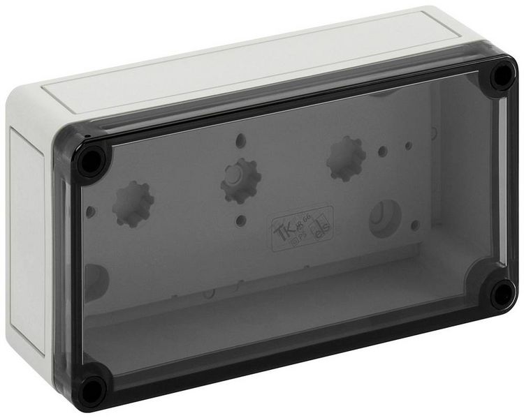 Produktbild: Spelsberg TK PS 1809-6-t Installations-Geh&auml;use 180 x 94 x 57 Polycarbonat, Polystyrol (EPS) Lichtgrau (RAL 7035) 1 St.