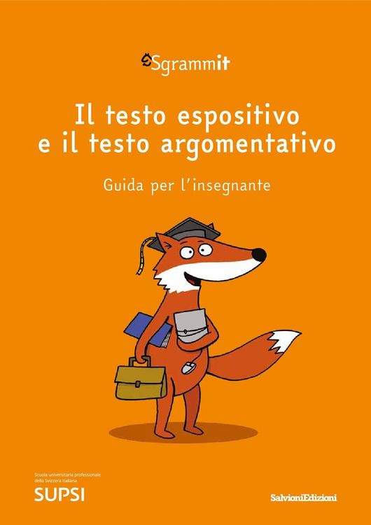 Produktbild: Sgrammit: quaderno arancione docente. il testo espositivo e il testo argomentativo