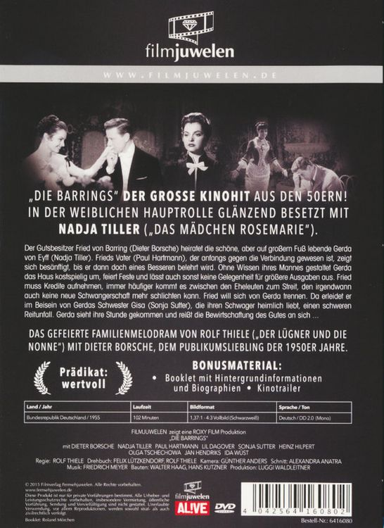Produktbild: Die Barrings - filmjuwelen