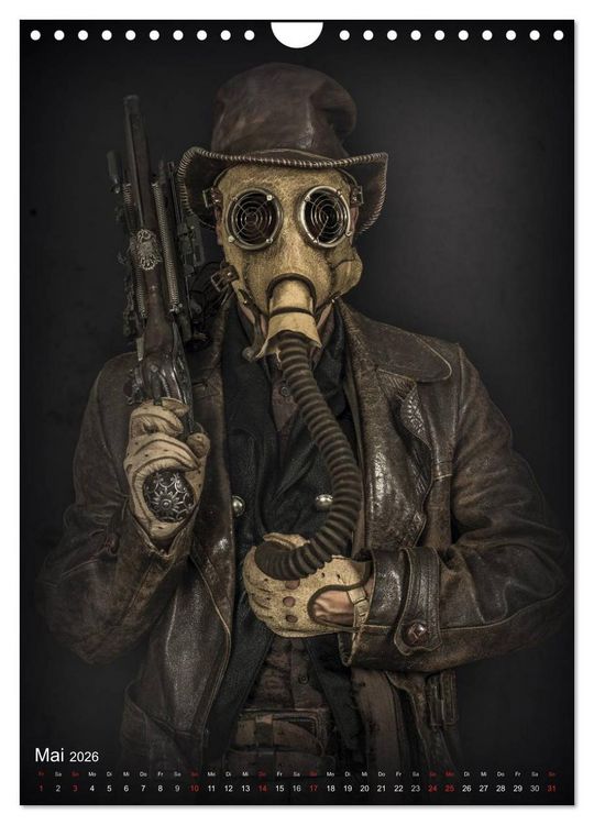 Produktbild: Steampunk Artwork (Wandkalender 2026 DIN A4 hoch), CALVENDO Monatskalender