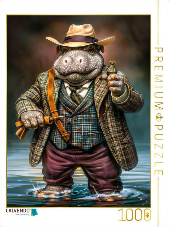 Produktbild: CALVENDO Puzzle Der Reiche Herr ToTo | 1000 Teile Lege-Gr&ouml;&szlig;e 64x48cm Foto-Puzzle f&uuml;r gl&uuml;ckliche Stunden