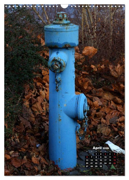 Produktbild: Nostalgie Hydranten (Wandkalender 2026 DIN A3 hoch), CALVENDO Monatskalender