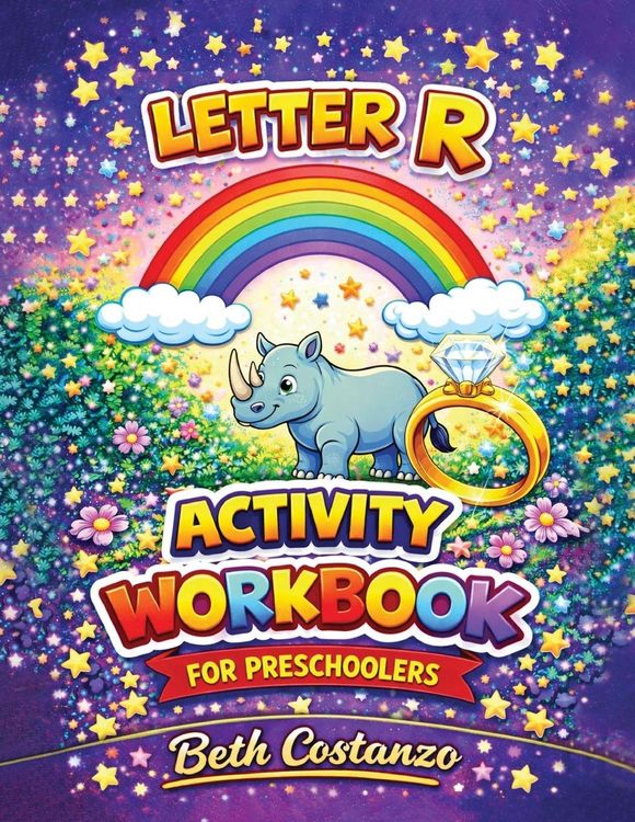 Produktbild: Letter R Activity Workbook - For Preschoolers