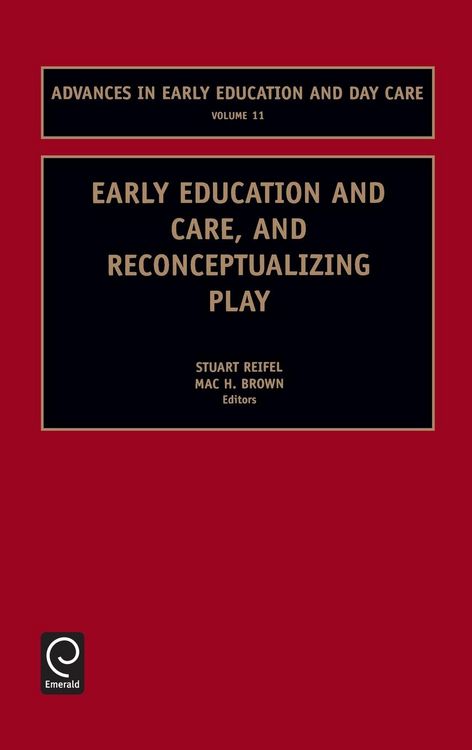 Produktbild: Early Education and Care, and Reconceptualizing Play