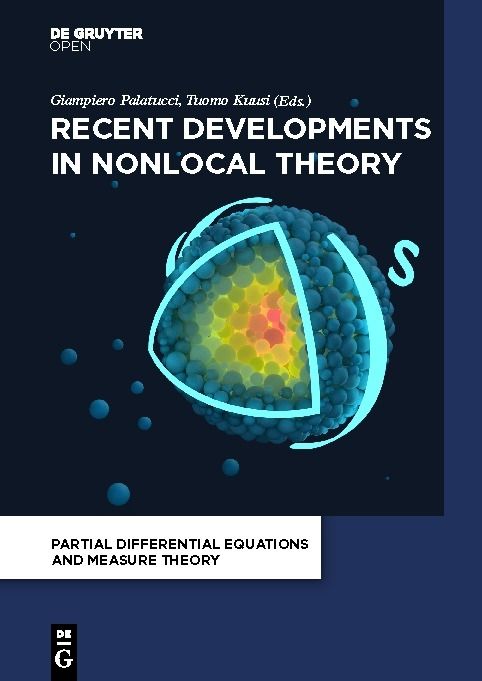Produktbild: Recent Developments in Nonlocal Theory