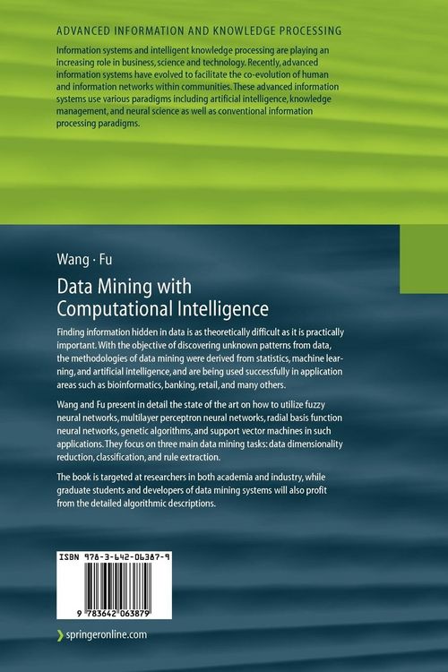 Produktbild: Data Mining with Computational Intelligence