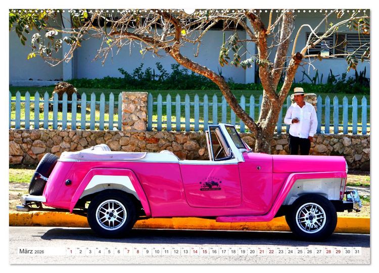 Produktbild: BEST OF JEEPSTER - Rarit&auml;t auf R&auml;dern (Wandkalender 2026 DIN A2 quer), CALVENDO Monatskalender