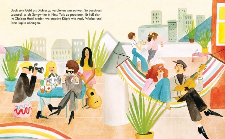 Produktbild: Leonard Cohen &ndash; Little People, BIG DREAMS (Deutsche Ausgabe)