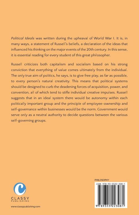 Produktbild: Political Ideals
