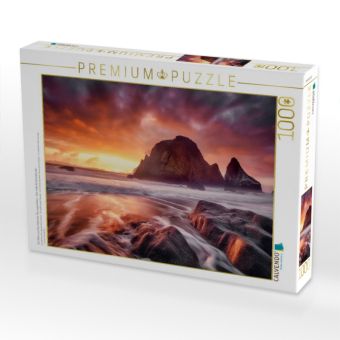 Produktbild: CALVENDO Puzzle Ein Motiv aus dem Kalender Sturmgetrieben - Der wilde K&uuml;stenkalender | 1000 Teile Lege-Gr&ouml;&szlig;e 64x48cm Foto-Puzzle f&uuml;r gl&uuml;ckliche Stunden