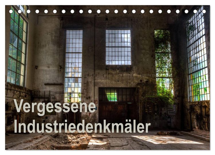 Produktbild: Vergessene Industriedenkm&auml;ler (Tischkalender 2026 DIN A5 quer), CALVENDO Monatskalender