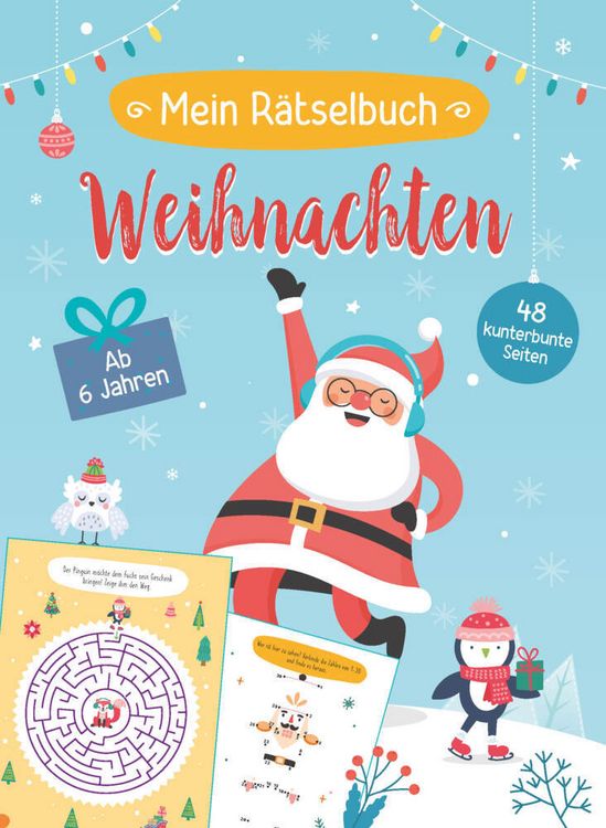 "Mein Rätselbuch Weihnachten für Kinder ab 6 Jahren" online kaufen