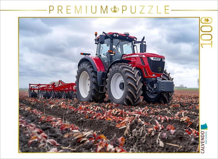 Produktbild: CALVENDO Puzzle Starke Bodenbearbeitung | 1000 Teile Lege-Gr&ouml;&szlig;e 64x48cm Foto-Puzzle f&uuml;r gl&uuml;ckliche Stunden