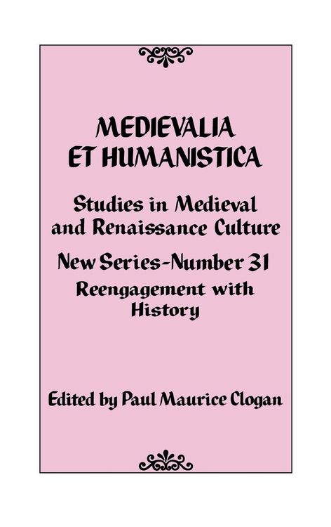 Produktbild: Medievalia et Humanistica No. 31