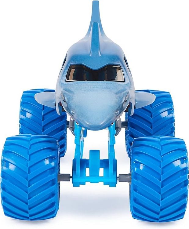 Produktbild: Monster Jam, offizieller Megalodon Monster Truck, Druckguss-Fahrzeug zum Sammeln im Ma&szlig;stab 1:24, Spielzeug f&uuml;r Kinder ab 3 Jahren