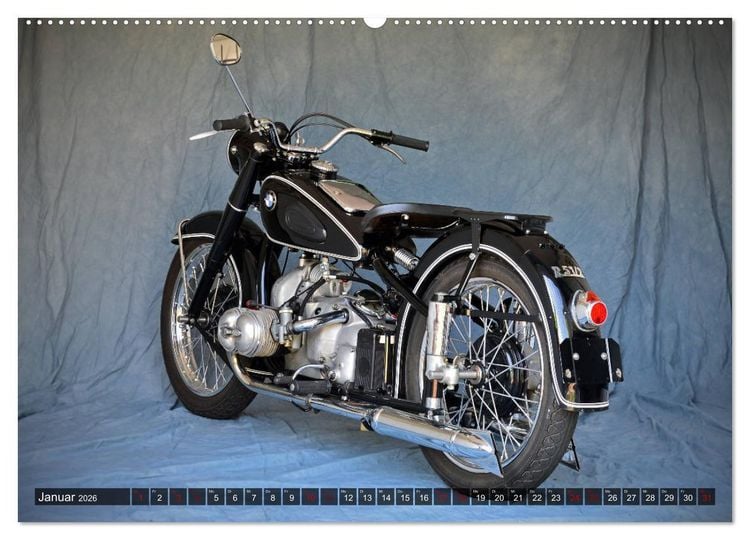 Produktbild: BMW R 51/2 (Wandkalender 2026 DIN A2 quer), CALVENDO Monatskalender