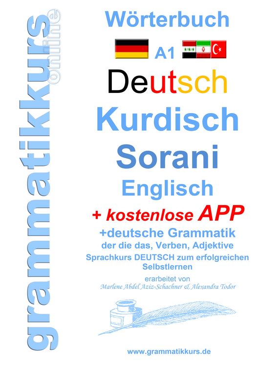 Produktbild: W&ouml;rterbuch Deutsch Kurdisch Sorani Niveau A1