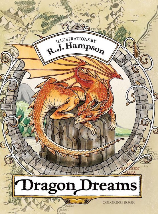 Produktbild: Dragon Dreams Coloring Book