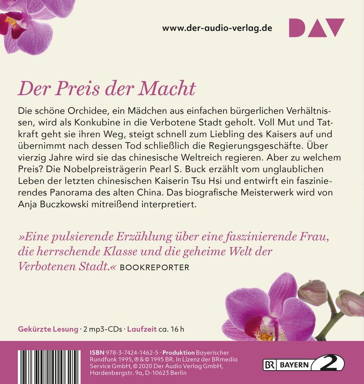 Produktbild: Das M&auml;dchen Orchidee
