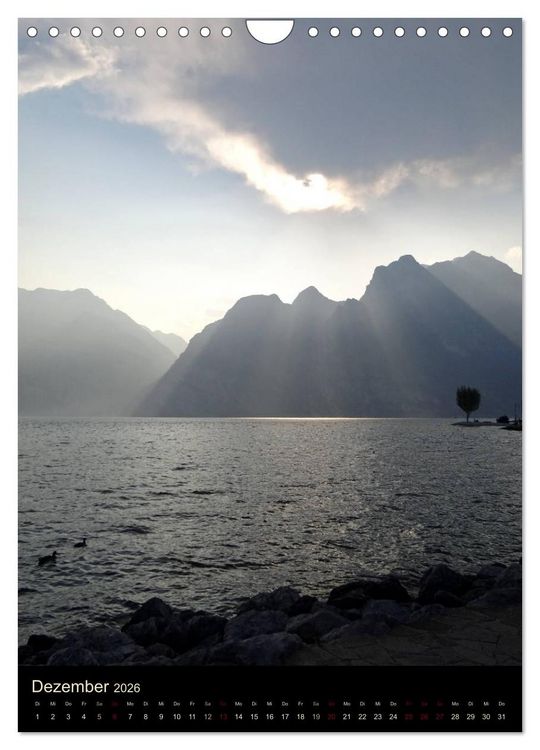 Produktbild: Am Gardasee (Wandkalender 2026 DIN A4 hoch), CALVENDO Monatskalender