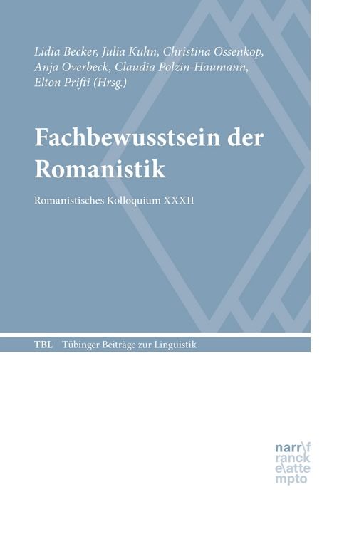 Produktbild: Fachbewusstsein der Romanistik