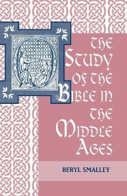 Produktbild: The Study of the Bible in the Middle Ages