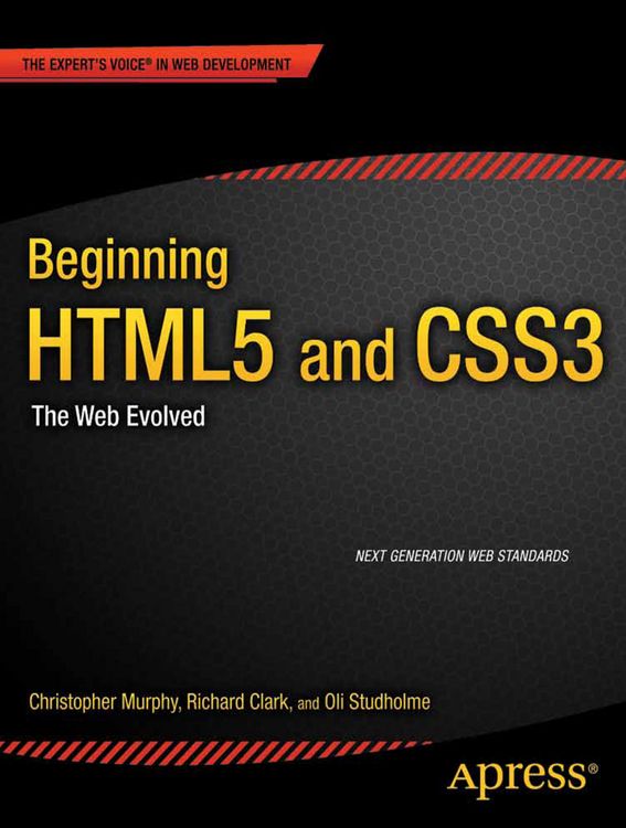 Produktbild: Beginning HTML5 and CSS3