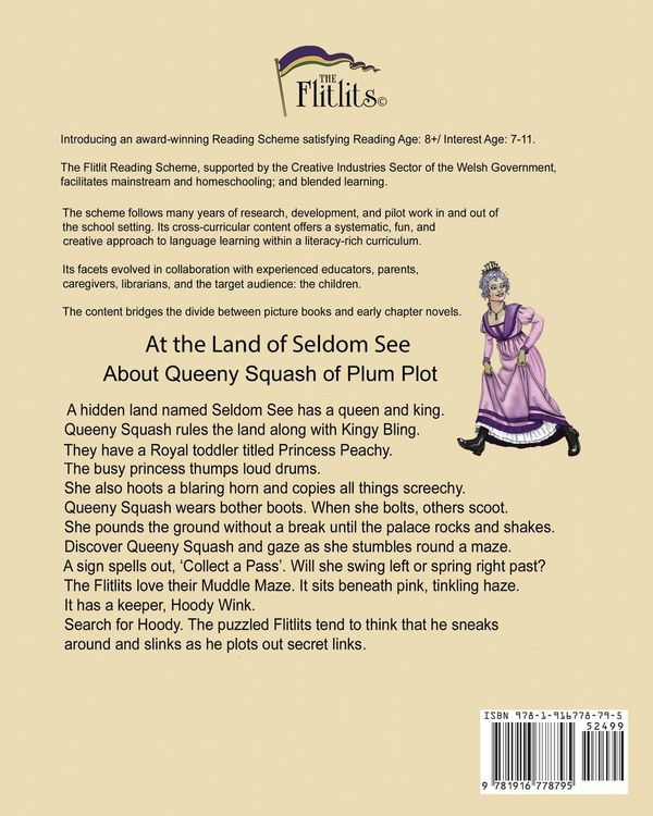 Produktbild: THE FLITLITS, Meet the Characters, Book 2, Queeny Squash, 8+Readers, U.S. English, Supported Reading