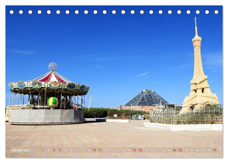 Produktbild: Le Touquet-Paris-Plage - Perle der franz&ouml;sischen Opalk&uuml;ste (Tischkalender 2026 DIN A5 quer), CALVENDO Monatskalender