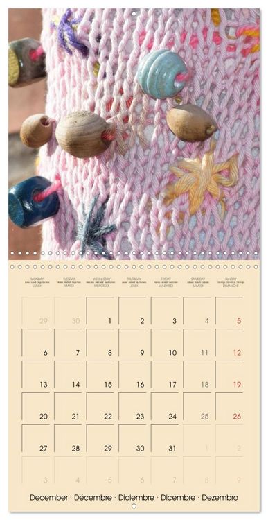 Produktbild: Urban Knitting (Wall Calendar 2027 12 &times; 12 Inch) CALVENDO 12 Month Wall Calendar