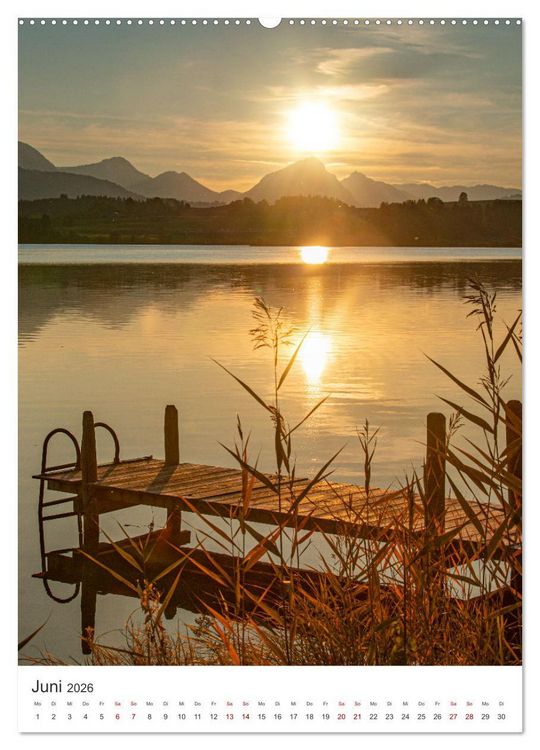 Produktbild: Herbstliches Allg&auml;u (Wandkalender 2026 DIN A2 hoch), CALVENDO Monatskalender
