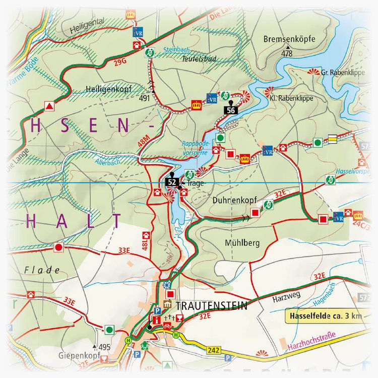 Produktbild: Oberharz - Altenau, St. Andreasberg, Braunlage, Schierke a. Br. 1:50 000